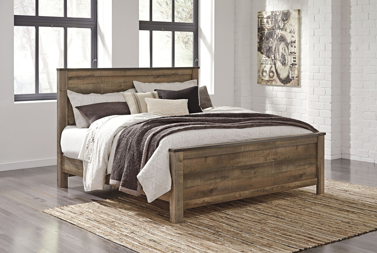 Trinell - Panel Bed