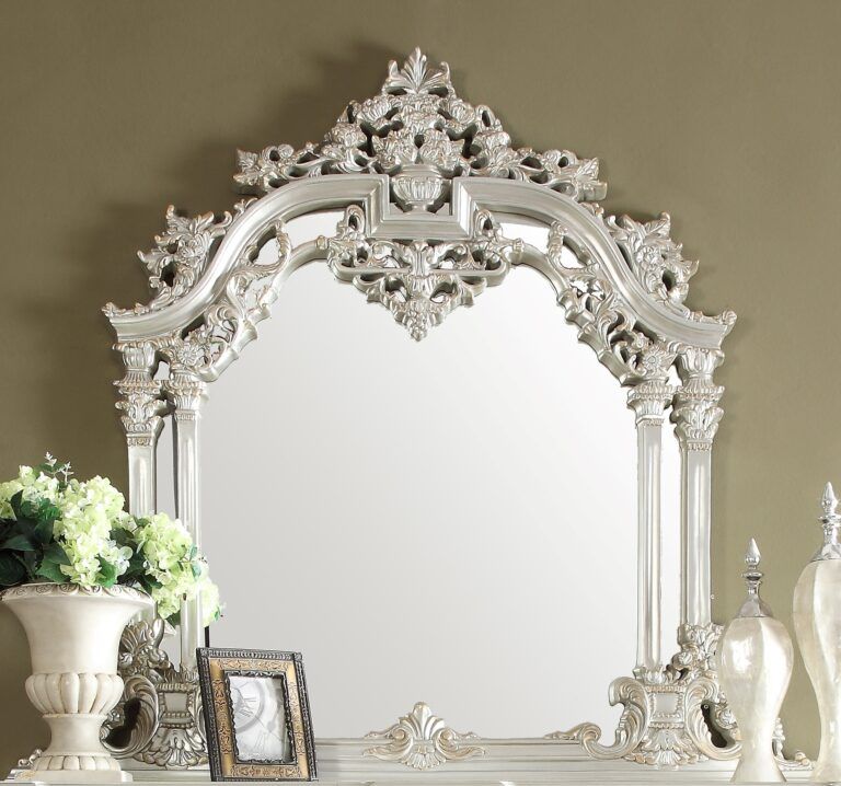 HD-8088 - Mirror - Silver With Gold Highlight