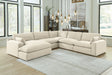 Furniture City Houma - Ashley Furniture - Elyza 5-Piece Sectional with Chaise - RAF 5-Piece Sectional with Chaise - 10006S6