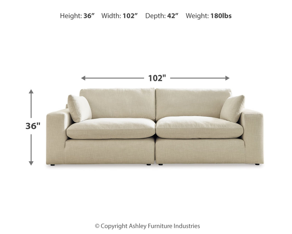 Elyza 2-Piece Sectional Loveseat