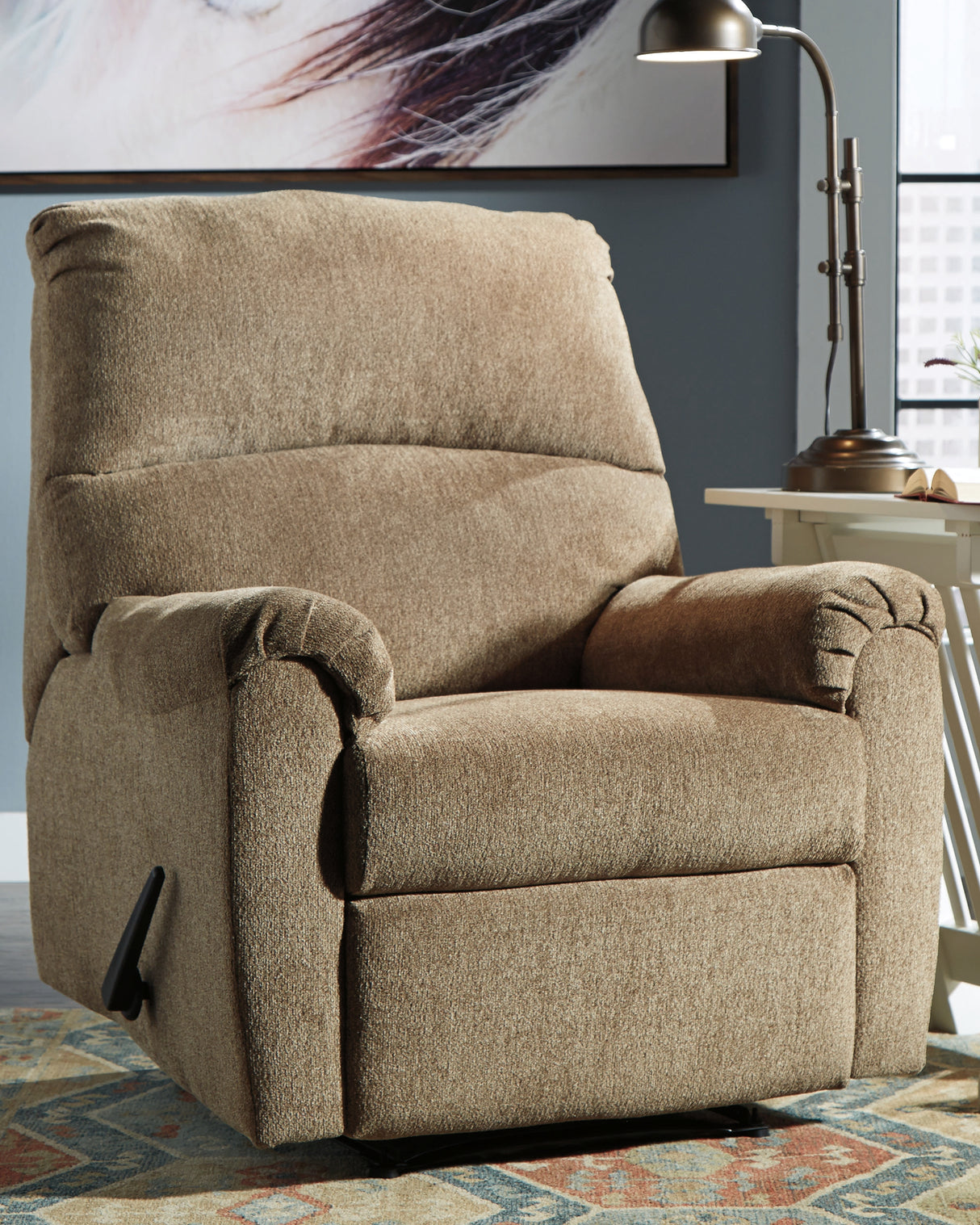 Furniture City Houma - Ashley Furniture - Nerviano Recliner - Zero Wall Recliner / Mocha - 1080129