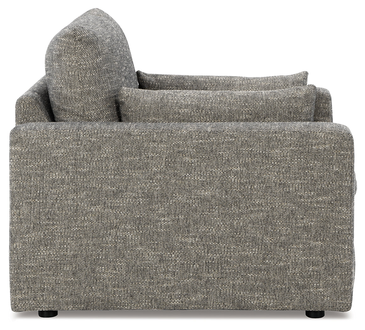 Dramatic Sofa, Loveseat, Oversized Chair and Ottoman