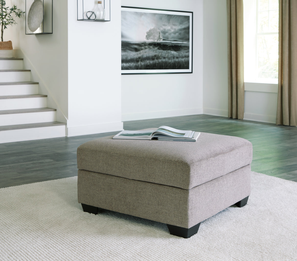 Furniture City Houma - Ashley Furniture - Creswell Ottoman With Storage - Ottoman With Storage - 1530511