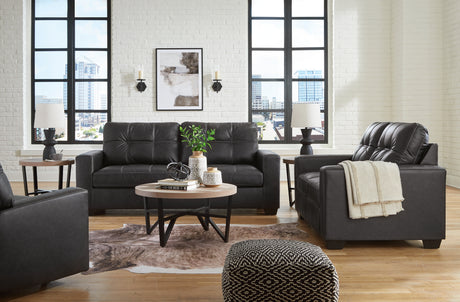 Furniture City Houma - Ashley Furniture - Barlin Mills Sofa, Loveseat and Recliner - Sofa, Loveseat and Recliner - 17004U2