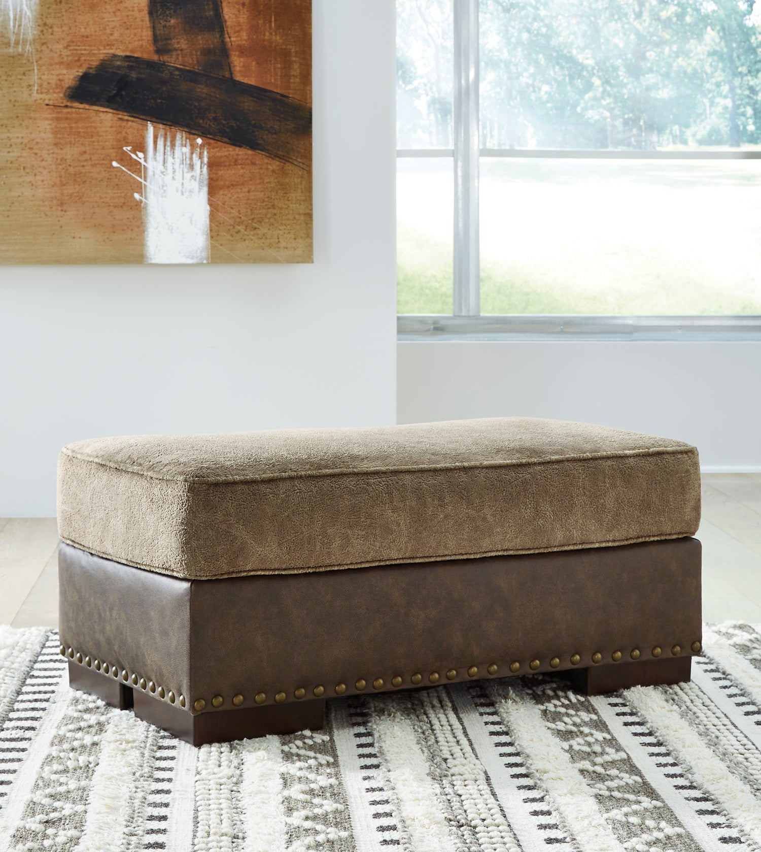 Furniture City Houma - Ashley Furniture - Alesbury Ottoman - Ottoman - 1870414