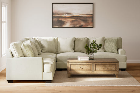 Furniture City Houma - Ashley Furniture - Rawcliffe 3-Piece Sectional - LAF 3-Piece Sectional - 19604S1