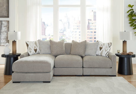Furniture City Houma - Ashley Furniture - Aslan Court 3-Piece Sofa Sectional with Chaise - RAF 3-Piece Sofa Sectional with Chaise - 20305S3