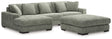 Furniture City Houma - Ashley Furniture - Lindyn 3-Piece Sectional with Ottoman - 3-Piece Sectional with Ottoman - 21105U10