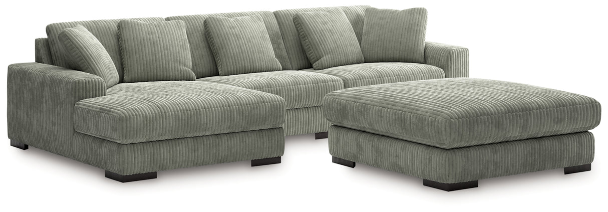 Lindyn 3-Piece Sectional with Ottoman
