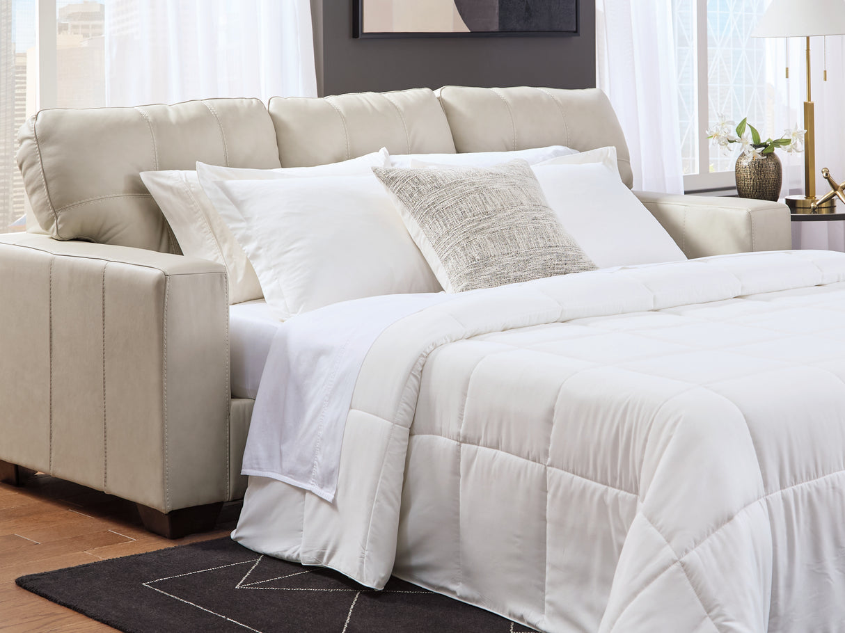 Furniture City Houma - Ashley Furniture - Santorine Queen Sofa Sleeper - Queen Sofa Sleeper / Bone - 2170839