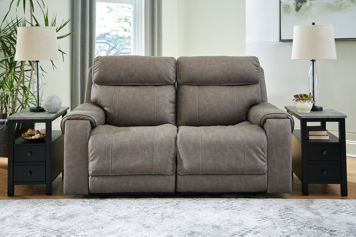 Furniture City Houma - Ashley Furniture - Starbot 2-Piece Power Reclining Sectional Loveseat - 2-Piece Power Reclining Sectional Loveseat - 23501S1