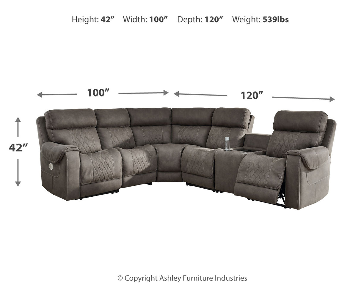 Hoopster 6-Piece Power Reclining Sectional