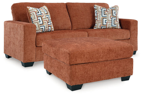 Furniture City Houma - Ashley Furniture - Aviemore Sofa and Ottoman - Sofa and Ottoman - 24304U2