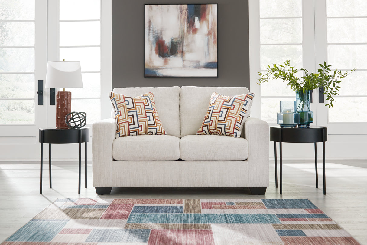 Furniture City Houma - Ashley Furniture - Aviemore Loveseat - Loveseat / Stone - 2430535