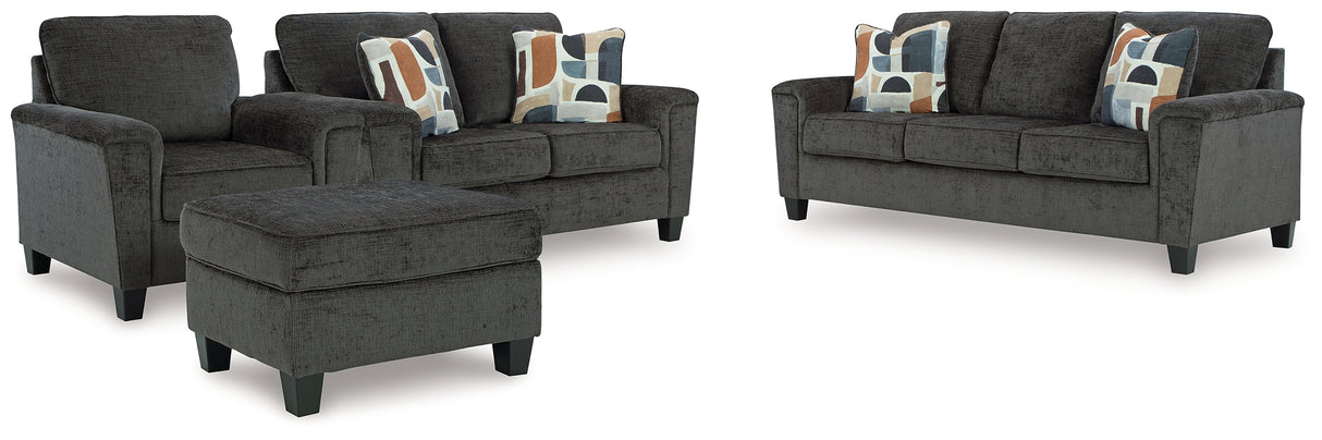 Furniture City Houma - Ashley Furniture - Erinslane Sofa, Loveseat, Chair and Ottoman - Sofa, Loveseat, Chair and Ottoman - 25206U3