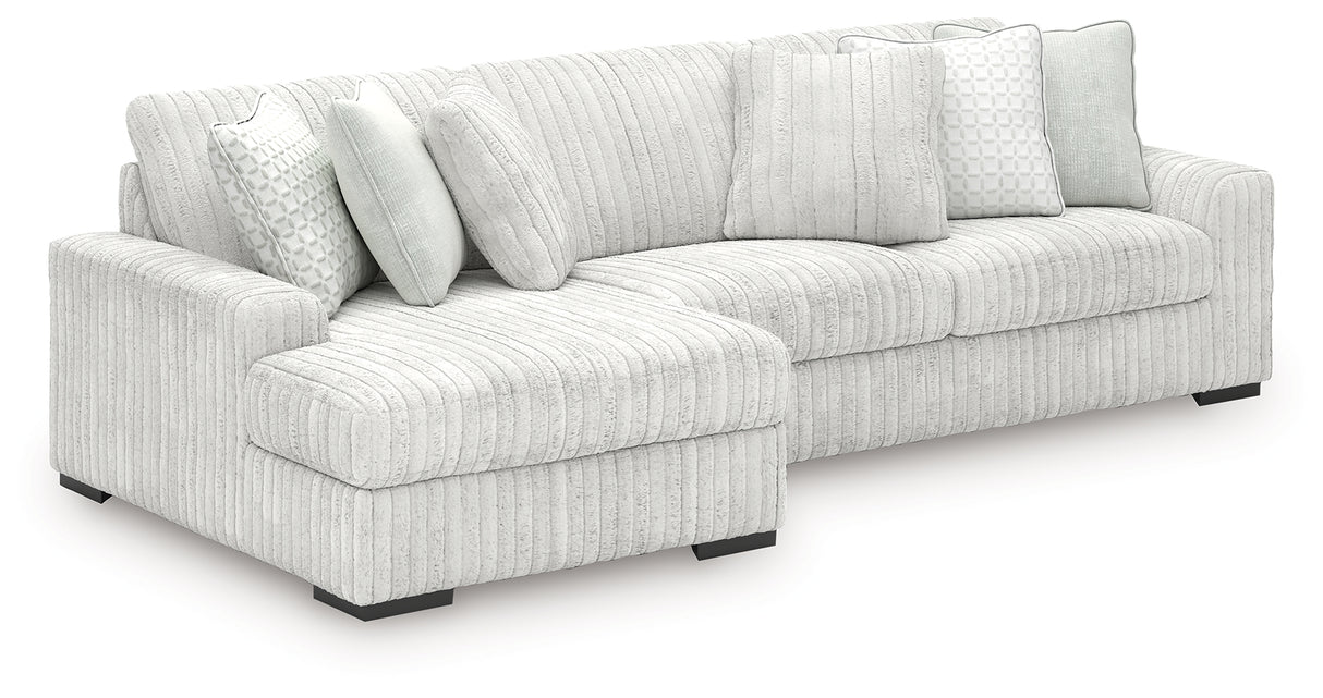 Stupendous 2-Piece Sectional with Chaise