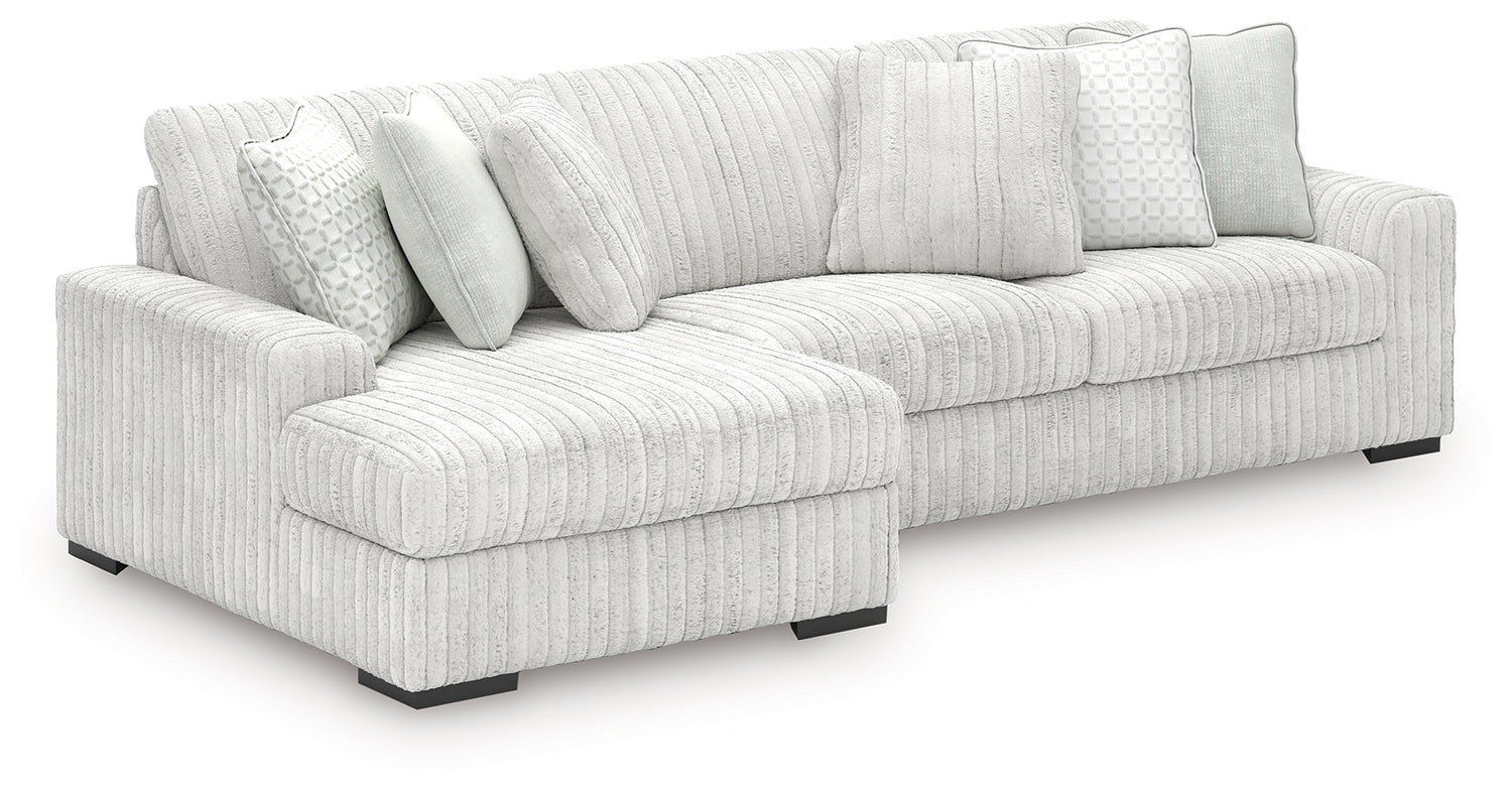 Stupendous 2-Piece Sectional with Chaise