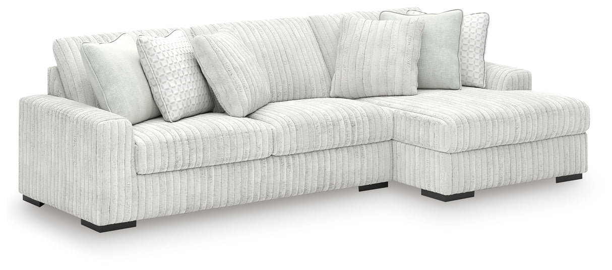 Stupendous 2-Piece Sectional with Chaise