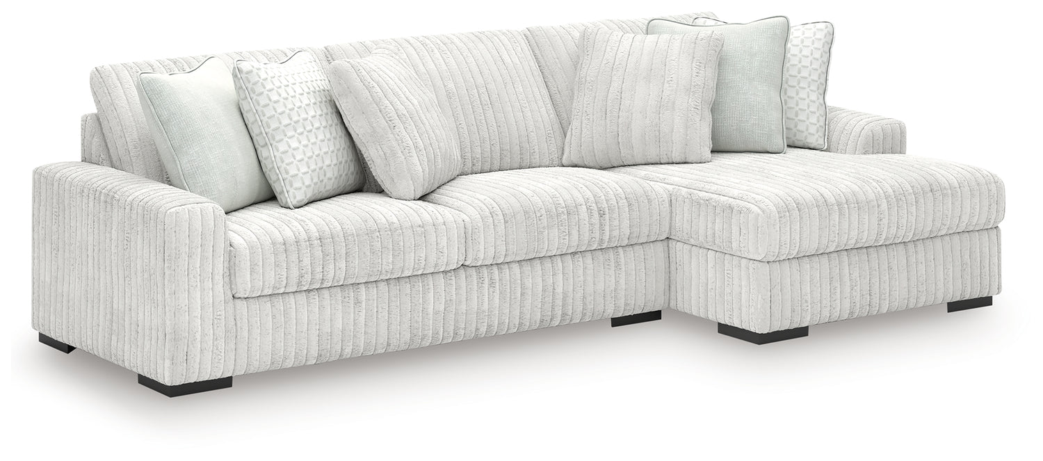 Stupendous 2-Piece Sectional with Chaise