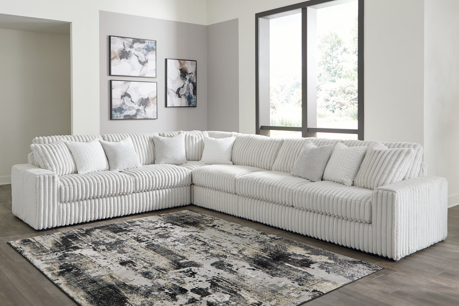Stupendous 4-Piece Sectional