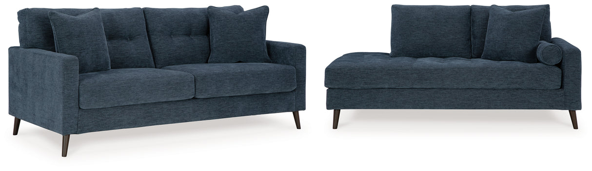 Furniture City Houma - Ashley Furniture - Bixler Sofa and Chaise - Sofa and Chaise - 26106U2