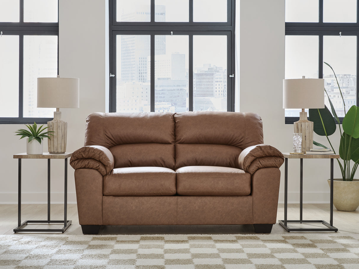 Furniture City Houma - Ashley Furniture - WillowBend Loveseat - Loveseat / Caramel - PC2770435