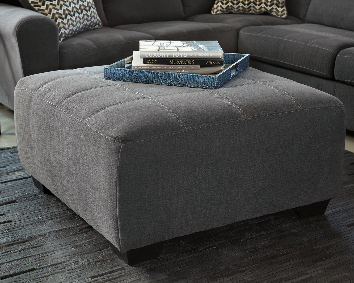 Furniture City Houma - Ashley Furniture - Ambee Oversized Accent Ottoman - Oversized Accent Ottoman - 2862008
