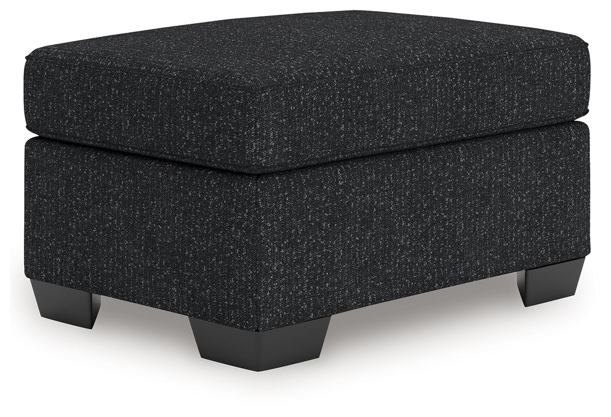 Furniture City Houma - Ashley Furniture - Jasmine Peaks Ottoman - Ottoman / Coal - 2890414
