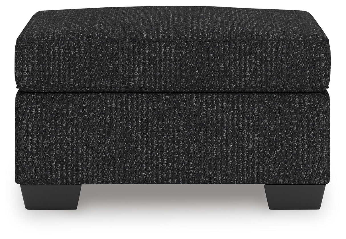 Jasmine Peaks Ottoman