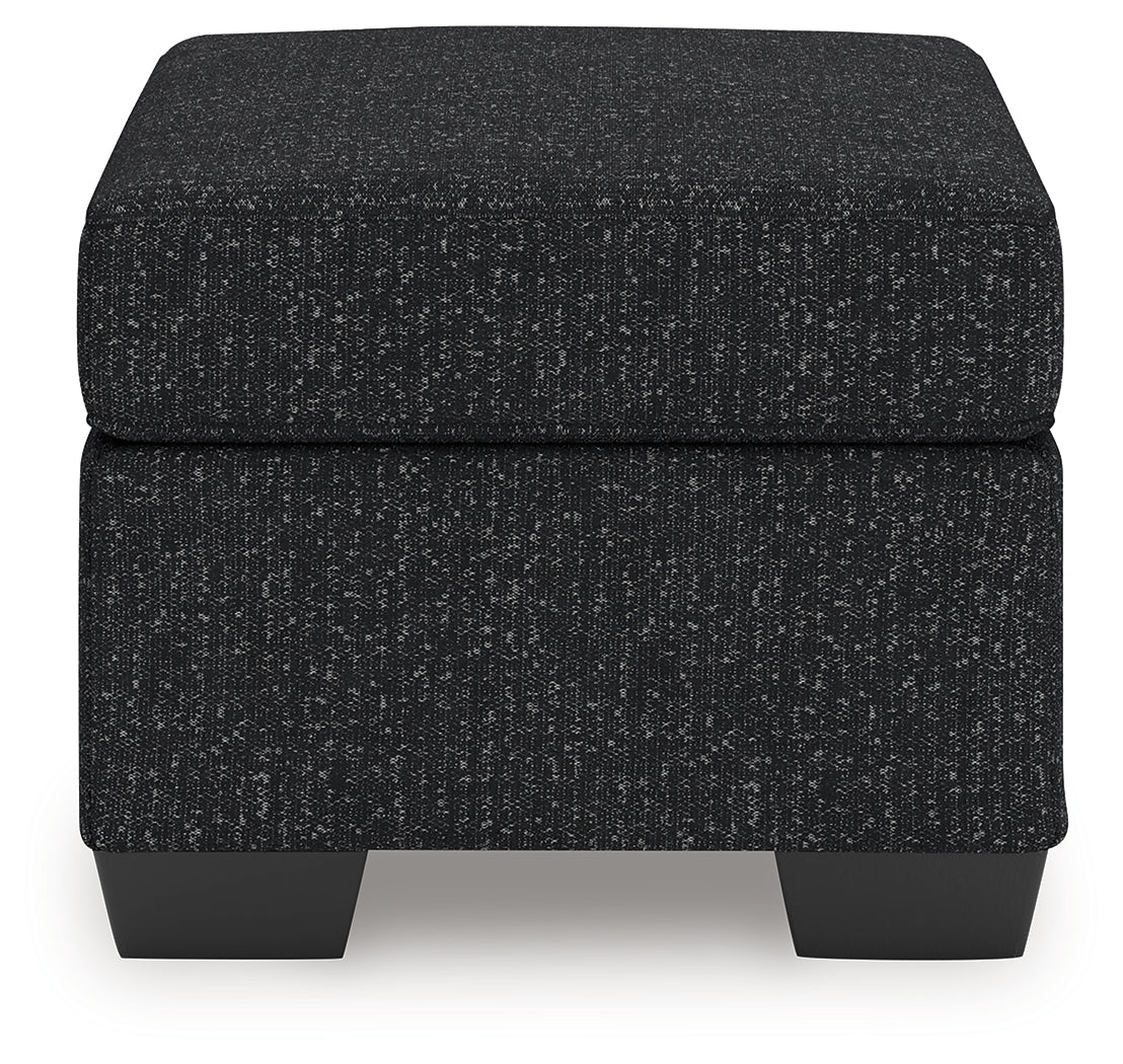 Jasmine Peaks Ottoman