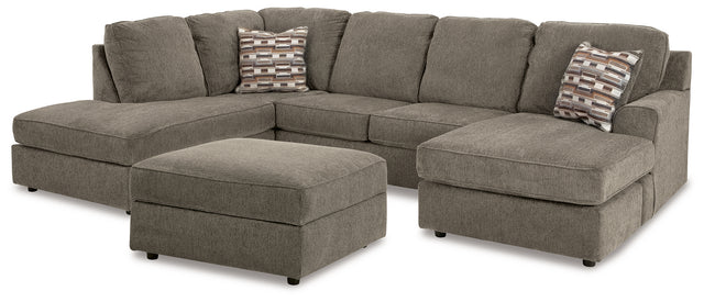 Furniture City Houma - Ashley Furniture - O'Phannon 2-Piece Sectional and Ottoman - 2-Piece Sectional and Ottoman - 29402U1