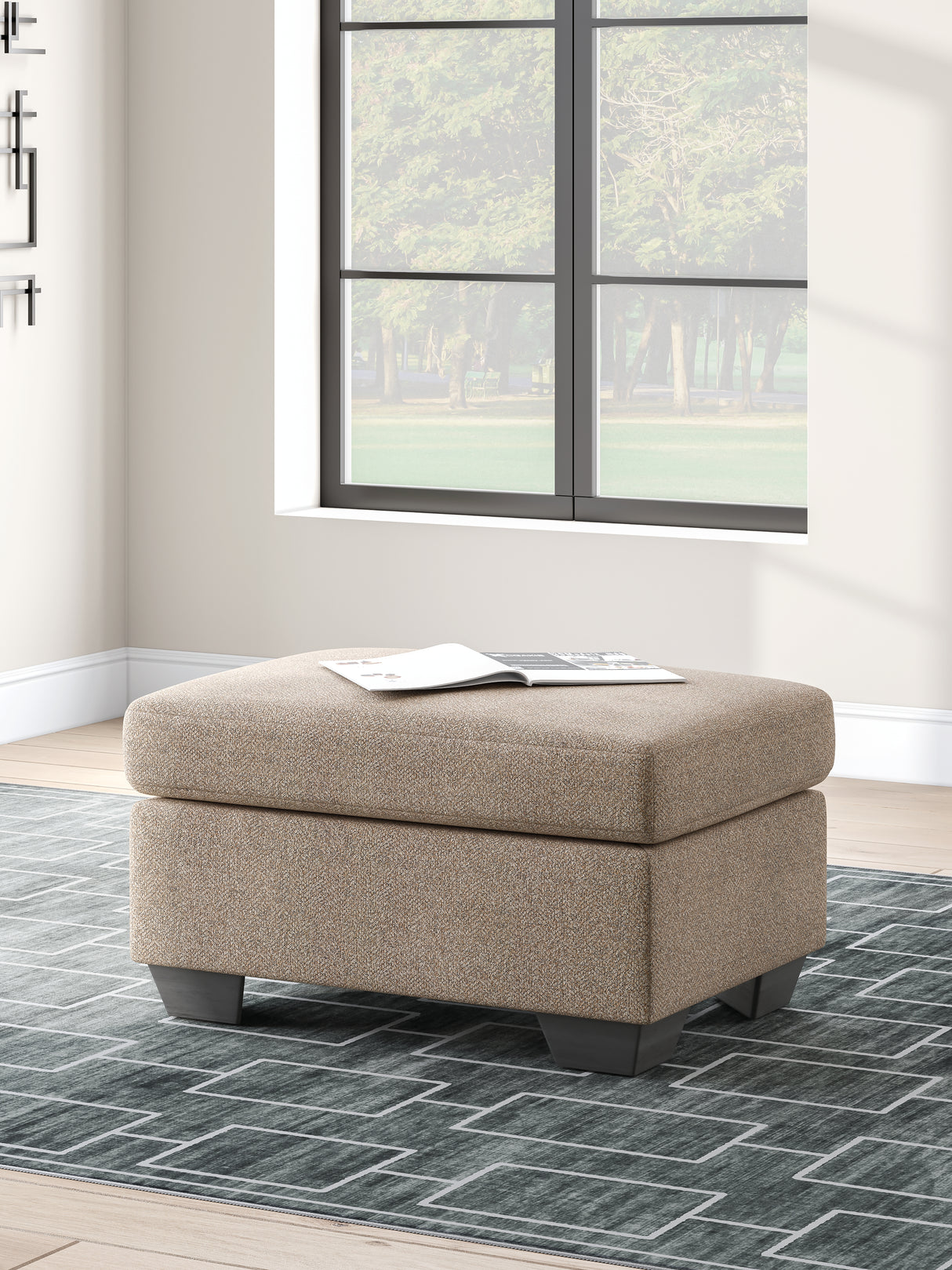 Furniture City Houma - Ashley Furniture - Triston-Peaks Ottoman - Ottoman - 3020414