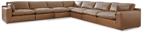 Furniture City Houma - Ashley Furniture - Emilia 7-Piece Sectional - RAF 7-Piece Sectional - 30901S6