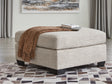 Furniture City Houma - Ashley Furniture - Mahoney Oversized Accent Ottoman - Oversized Accent Ottoman - 3100408