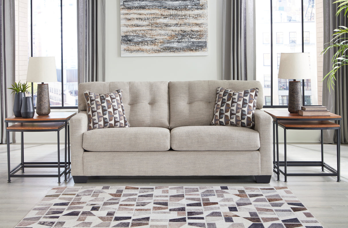 Furniture City Houma - Ashley Furniture - Mahoney Sofa - Sofa / Pebble - 3100438