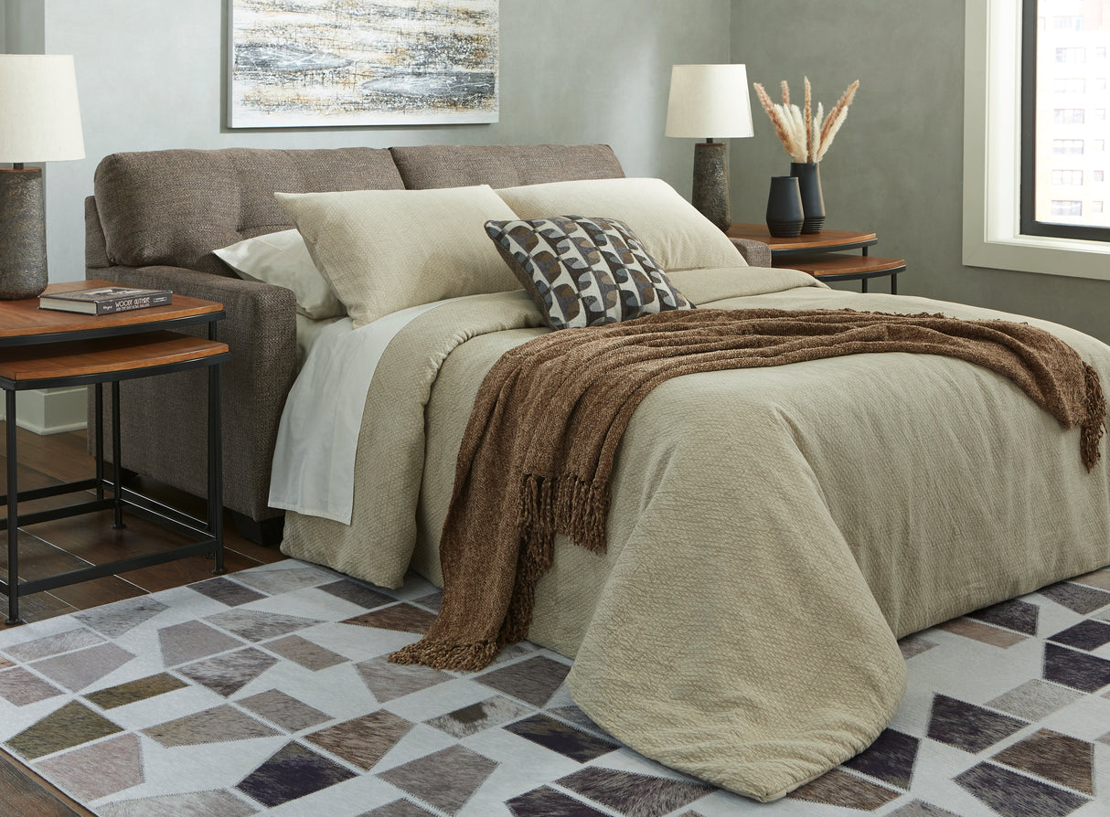 Furniture City Houma - Ashley Furniture - Mahoney Full Sofa Sleeper - Full Sofa Sleeper / Chocolate - 3100536