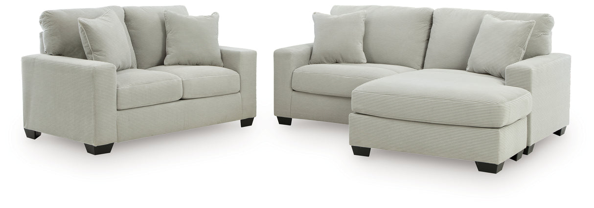 Furniture City Houma - Ashley Furniture - Greenbriar Sofa Chaise and Loveseat - Sofa Chaise and Loveseat - PC32005U3