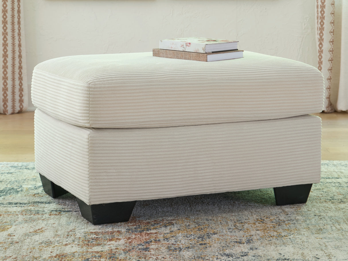 Furniture City Houma - Ashley Furniture - Greenbriar Ottoman - Ottoman / Ivory - PC3200614