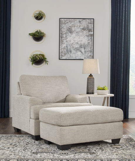 Furniture City Houma - Ashley Furniture - Vayda Chair and Ottoman - Chair and Ottoman - 33104U2