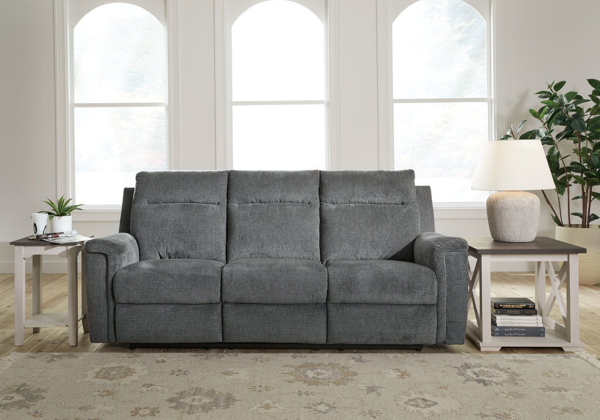 Furniture City Houma - Ashley Furniture - Barnsana Power Reclining Sofa - Reclining Power Sofa - 3320287