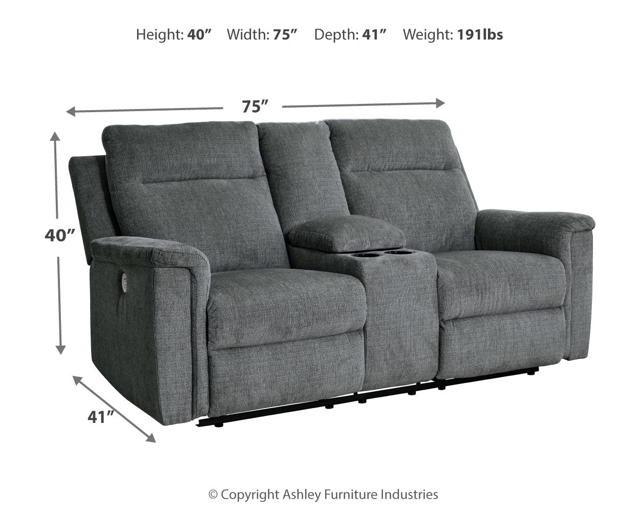 Barnsana Power Reclining Sofa, Loveseat and Recliner