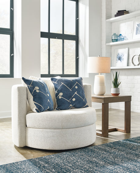 Furniture City Houma - Ashley Furniture - Padova Swivel Accent Chair - Swivel Accent Chair - 3370644