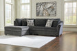Furniture City Houma - Ashley Furniture - Biddeford 2-Piece Sectional with Chaise - RAF 2-Piece Sectional with Chaise - 35504S1