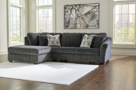 Furniture City Houma - Ashley Furniture - Biddeford 2-Piece Sectional with Chaise - RAF 2-Piece Sectional with Chaise - 35504S1