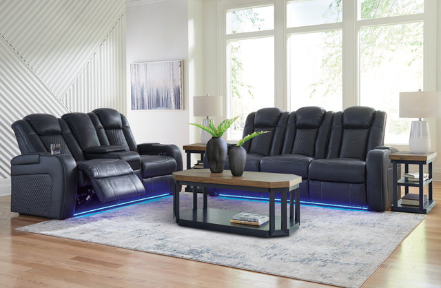Furniture City Houma - Ashley Furniture - Fyne-Dyme Power Reclining Sofa, Loveseat and Recliner - Power Reclining Sofa, Loveseat and Recliner - 36603U2