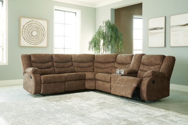 Furniture City Houma - Ashley Furniture - Partymate 2-Piece Reclining Sectional - 2-Piece Reclining Sectional - 36902S1