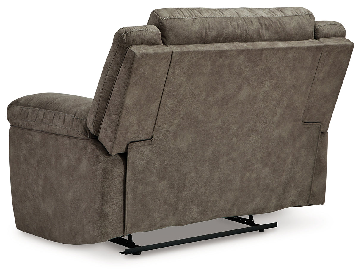 Laresview Reclining Loveseat and Oversized Recliner