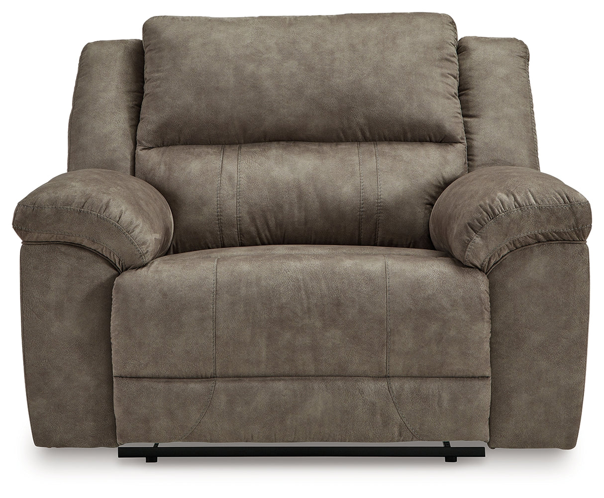 Laresview Reclining Sofa and Oversized Recliner