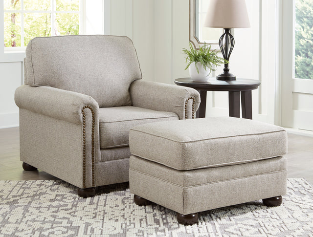 Furniture City Houma - Ashley Furniture - Gaelon Chair and Ottoman - Chair and Ottoman - 37307U2