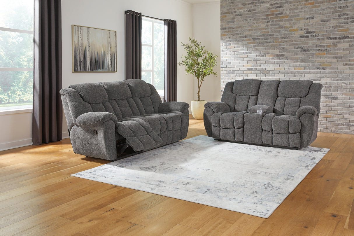 Furniture City Houma - Ashley Furniture - Foreside Reclining Sofa and Loveseat - Reclining Sofa and Loveseat - 38104U1